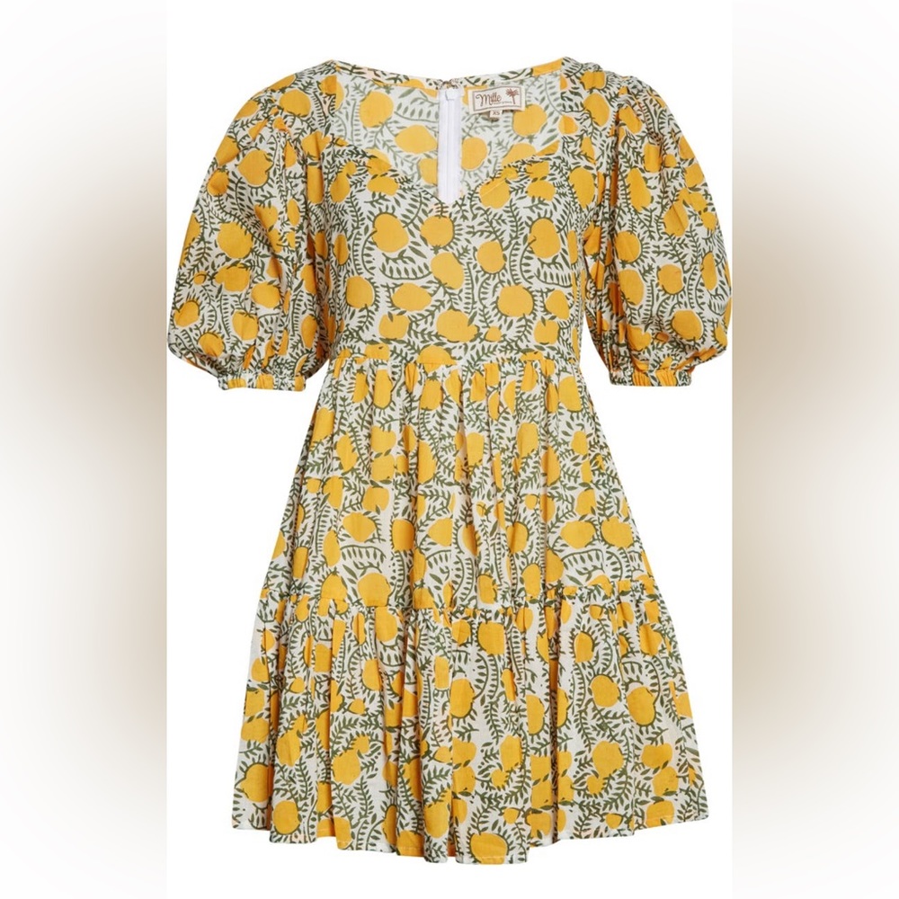 Mille Aneli Puff Sleeve Dress